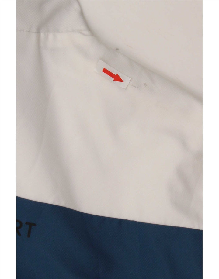 Jachetă de trening grafică Lacoste pentru bărbați, mărimea 3, albastru, color block