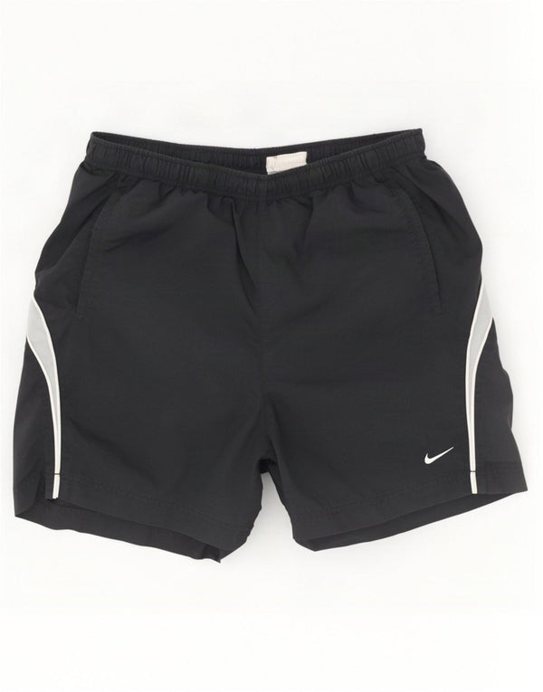 Pantaloni scurți sport Nike pentru bărbați XL, negru, nailon color bloc