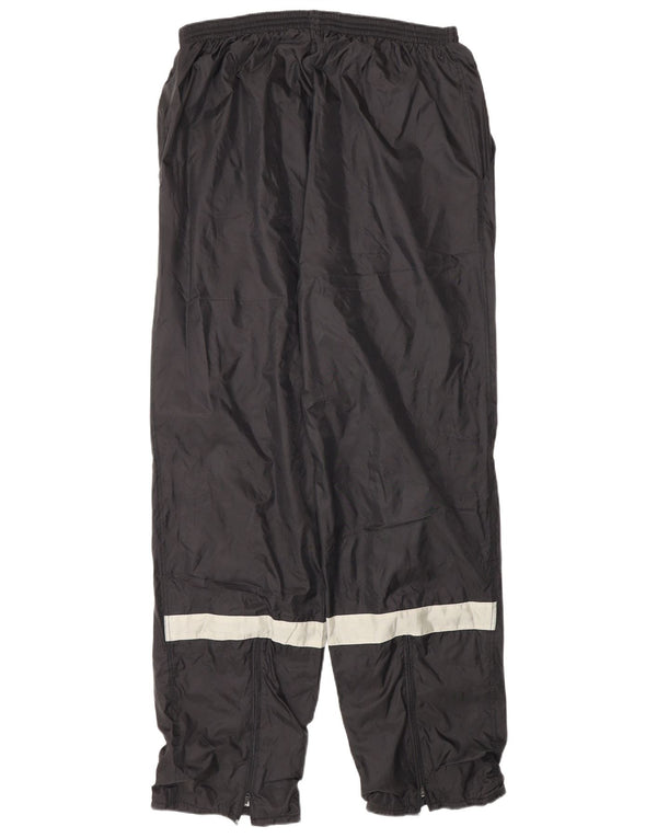 Pantaloni de trening Vintage pentru bărbați cu grafică XL, negru, nailon color-block
