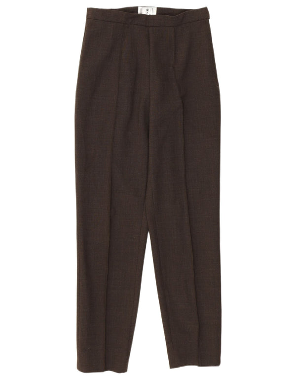 Pantaloni casual pentru femei Oliver cu talie înaltă IT 42 Medium L26 L27 Maro