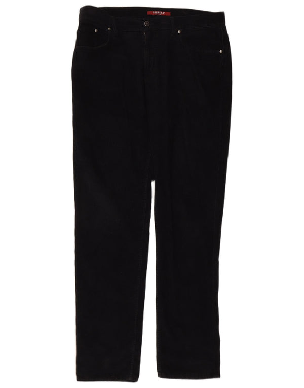 Pantaloni drepti din velur pentru bărbați Carrera L36 L34 Bumbac bleumarin