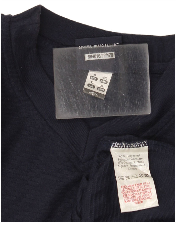 Tricou pentru bărbați Umbro Top XL Bleumarin Poliester