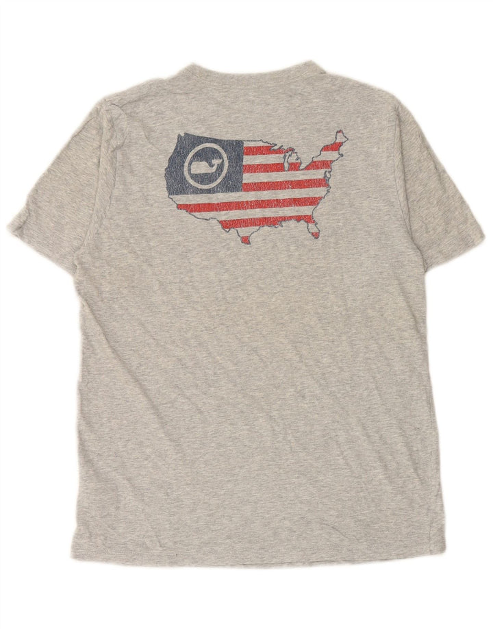 VINEYARD VINES Tricou grafic pentru băieți Top 15-16 ani XL Gri Colorblock