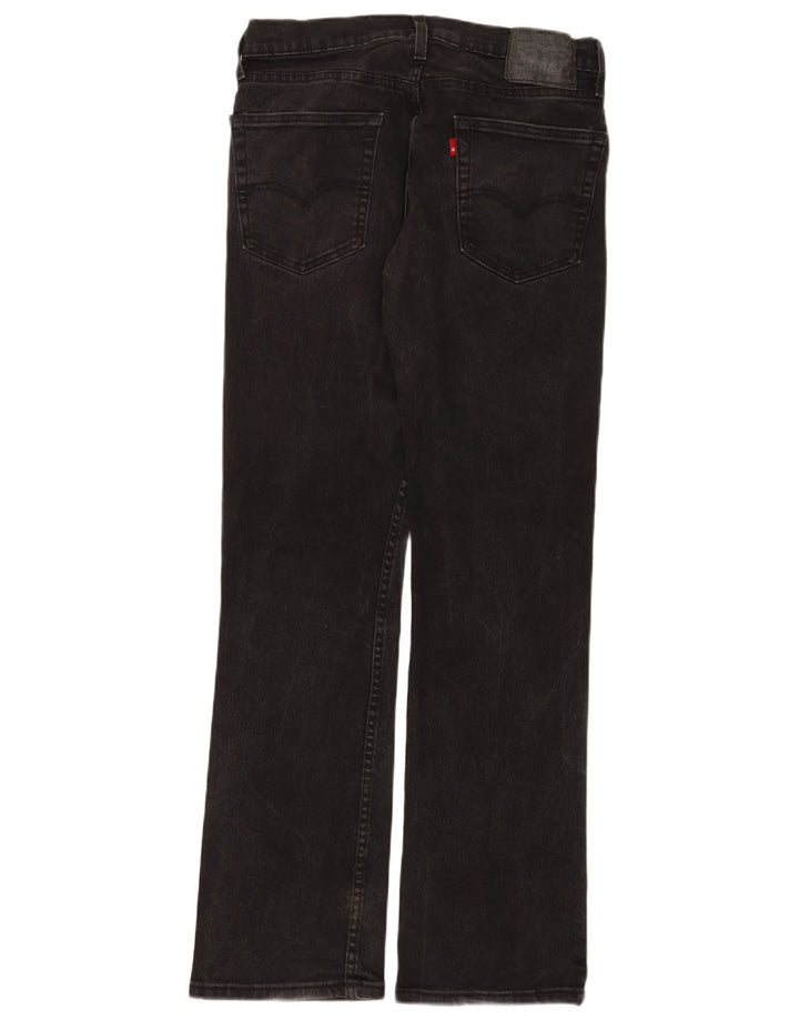 Blugi Levi's 527 Bootcut W30 L32 bumbac negru