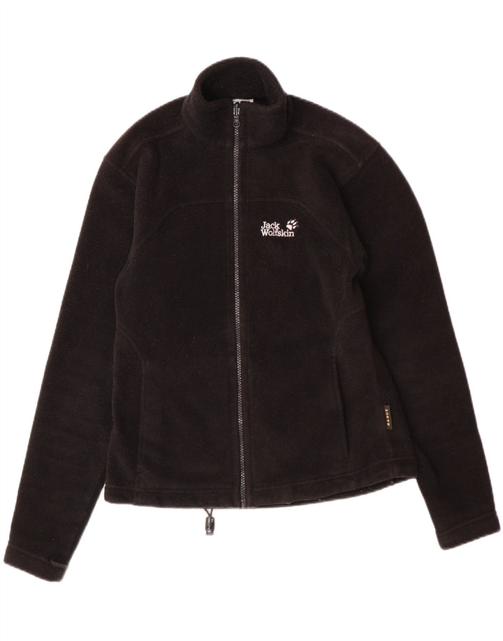 Jachetă fleece pentru femei JACK WOLFSKIN UK 10 Poliester negru mic