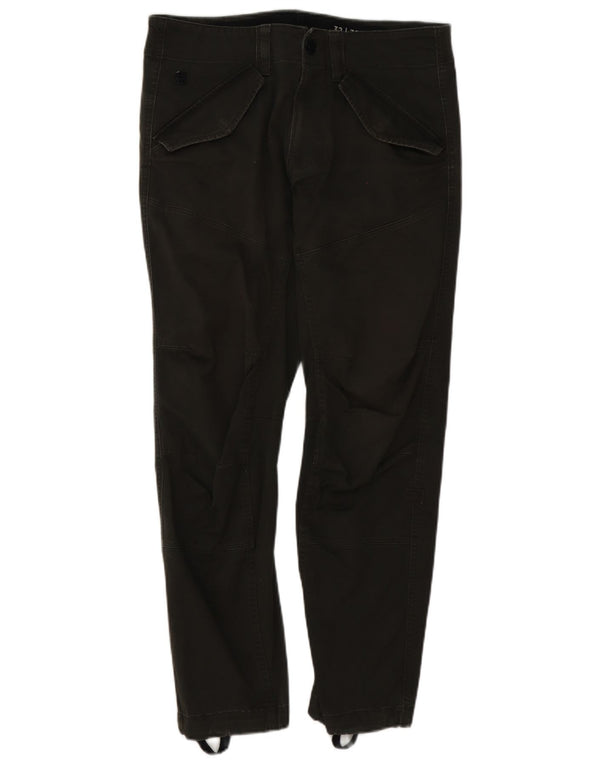 Pantaloni casual subțiri pentru bărbați G-Star L32 L32 bumbac kaki