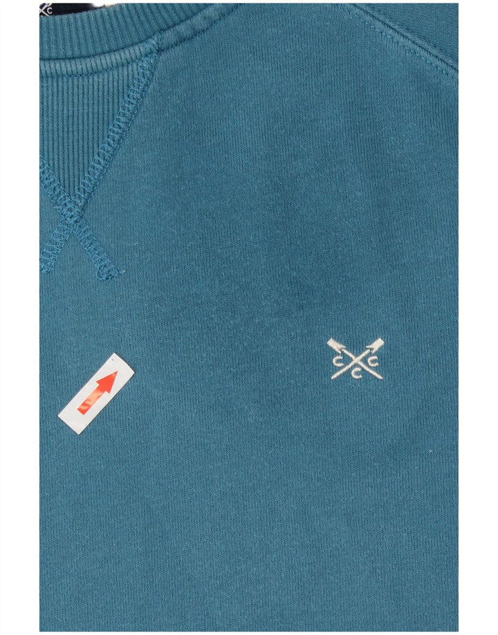 Crew Clothing Hanorac pentru femei Pulover UK 14 Bumbac albastru mediu