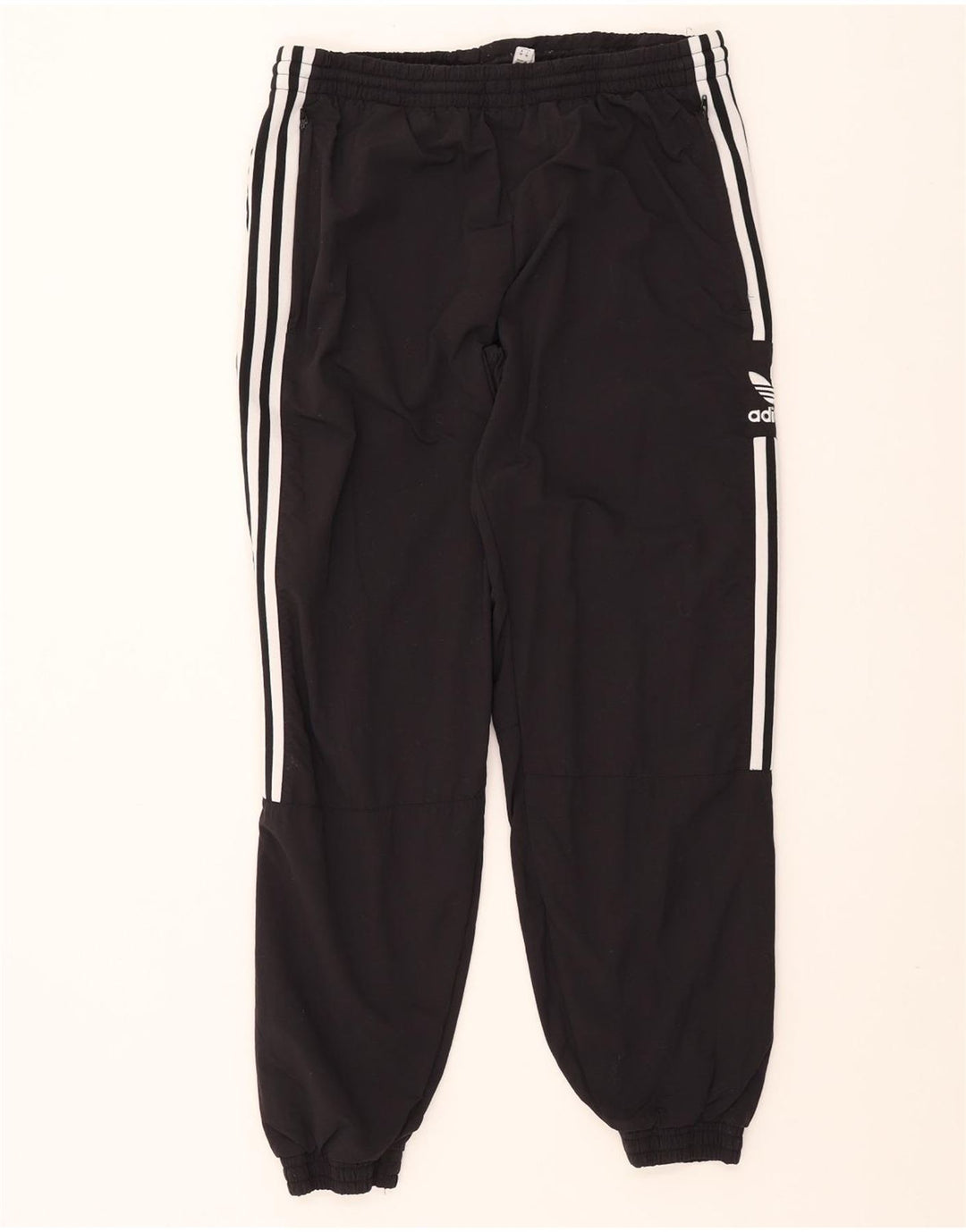 Pantaloni de trening ADIDAS pentru bărbați Joggeri poliester mediu negru