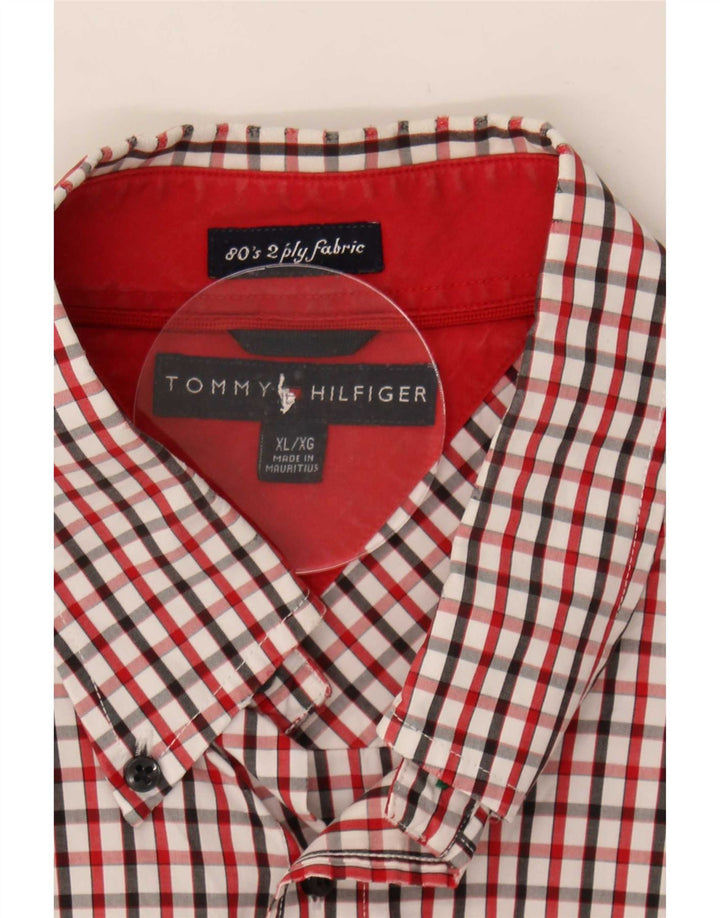 Cămașă pentru bărbați Tommy Hilfiger XL, roșu, caroserie
