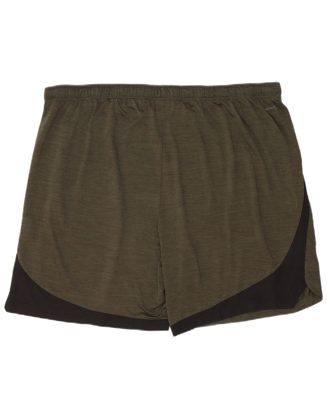 Pantaloni scurți sport Dri-Power pentru bărbați RUSSELL ATHLETIC 3XL Kaki Colorblock