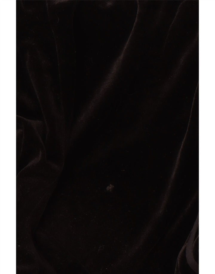 Leggings din velur pentru femei ADIDAS UK 12 Poliester mediu negru