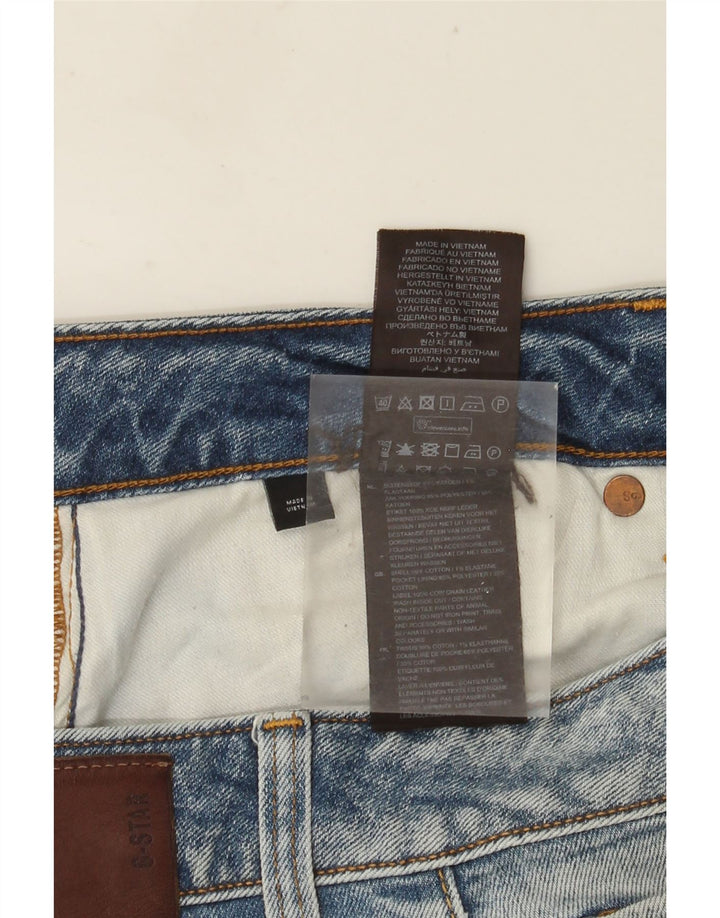 Blugi G-Star 3301 Slim pentru bărbați W36 L38 Bumbac albastru