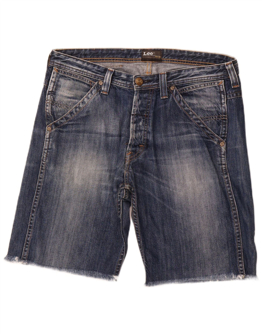 Pantaloni scurți din blugi pentru bărbați LEE W34 Large Blue