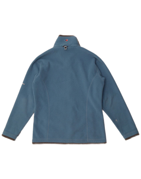Jachetă fleece supradimensionată pentru femei Berghaus UK 8 Small Blue Poliester