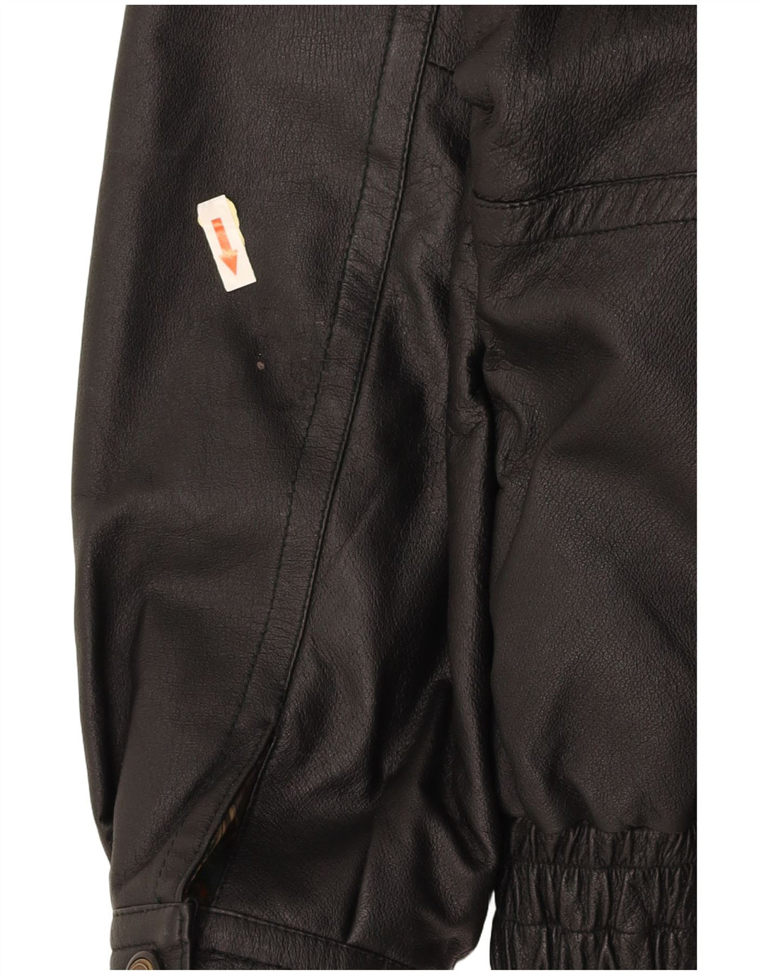 Jachetă de piele pentru bărbați CANDA UK 44 2XL Piele neagră