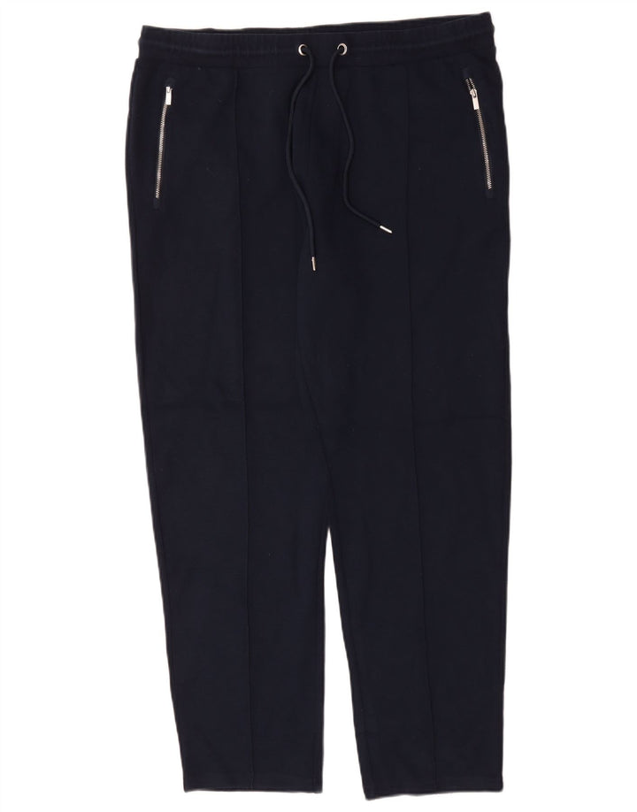 Autograph Pantaloni de trening pentru bărbați Marea Britanie 16 Poliester bleumarin mare