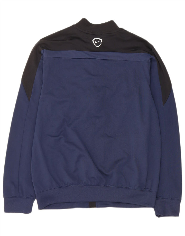 Jachetă de trening NIKE Real Madrid pentru băieți 12-13 ani, mare, bleumarin