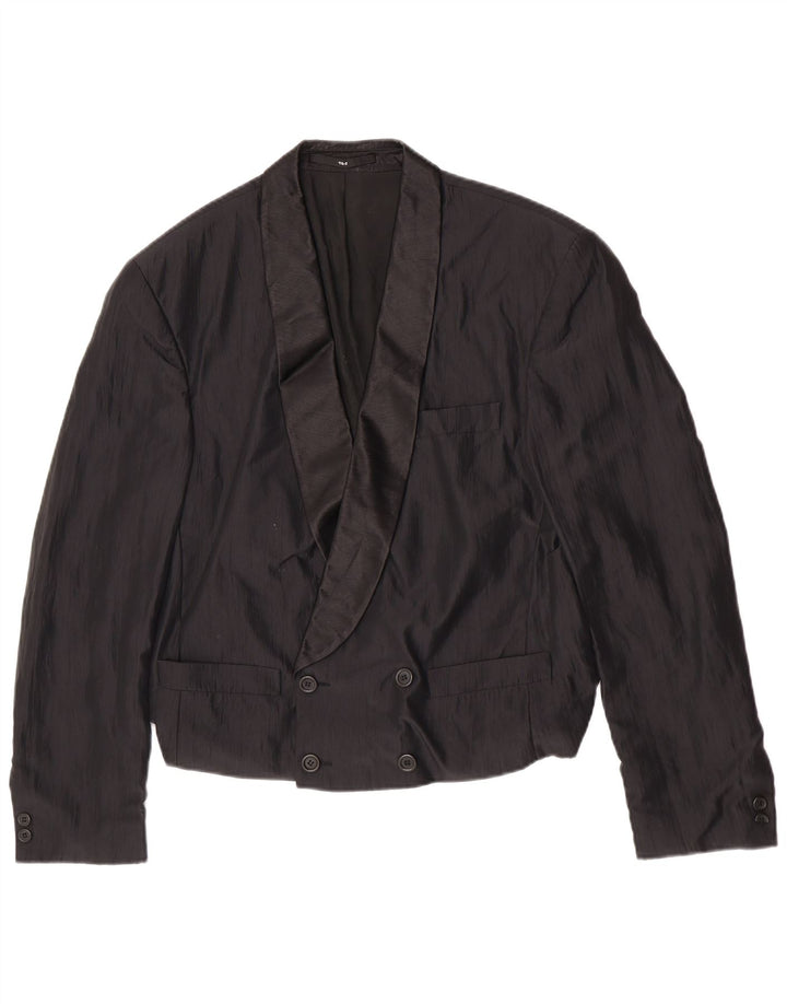 Studio Coletti Jachetă pentru bărbați cu două piepturi, UK 38 Medium Black
