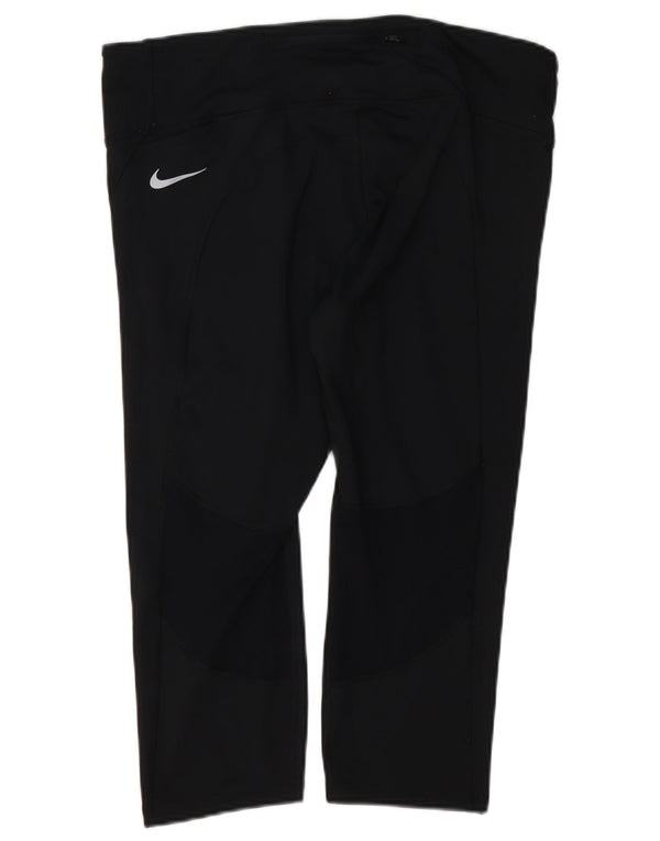 Leggings Nike Dri Fit Capri pentru femei UK 18 XL Negru