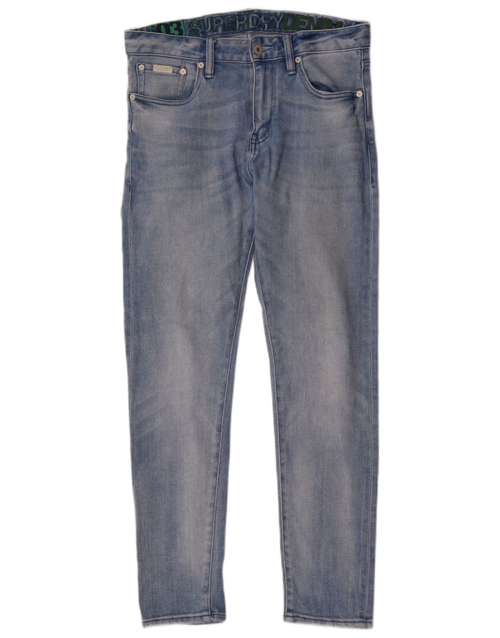 Blugi slim pentru bărbați Superdry W30 L30 bumbac albastru