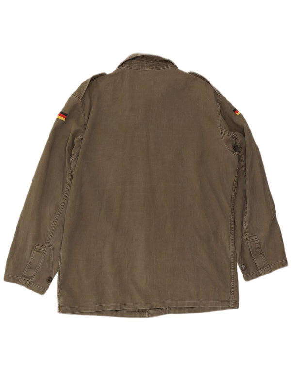 Jachetă militară vintage pentru bărbați UK 40 Large Green Army