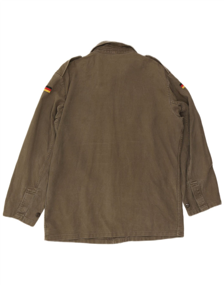 Jachetă militară vintage pentru bărbați UK 40 Large Green Army