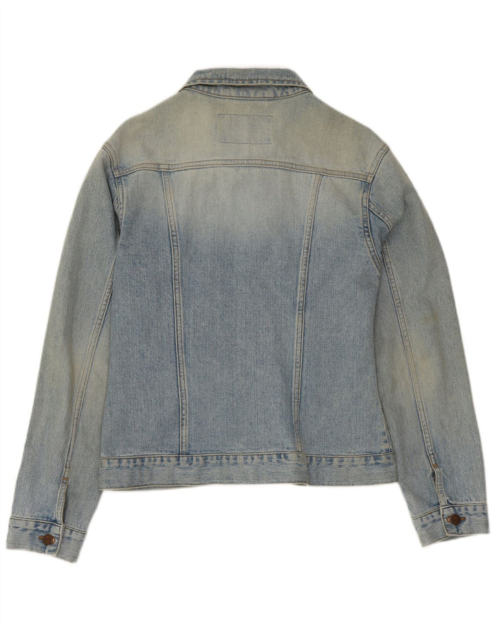 Jachetă de blugi pentru femei WRANGLER UK 18 XL, bumbac albastru