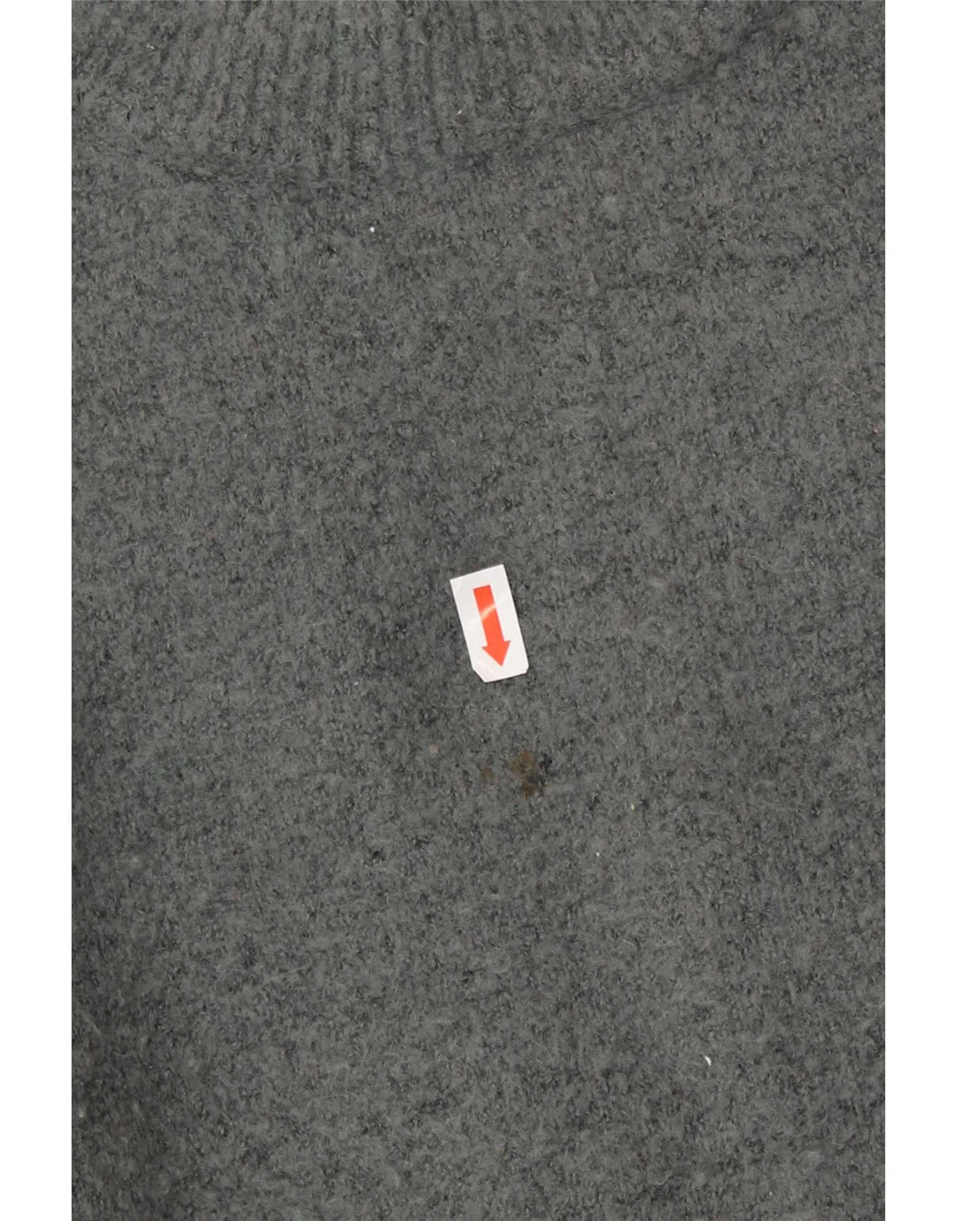 Pulover supradimensionat pentru femei Zara, cu gâtul turn, UK 14 Medium Gri Acrilic