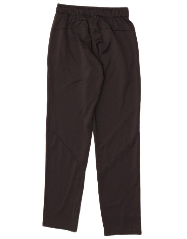 Pantaloni de trening pentru bărbați Russell Athletic, poliester negru mic