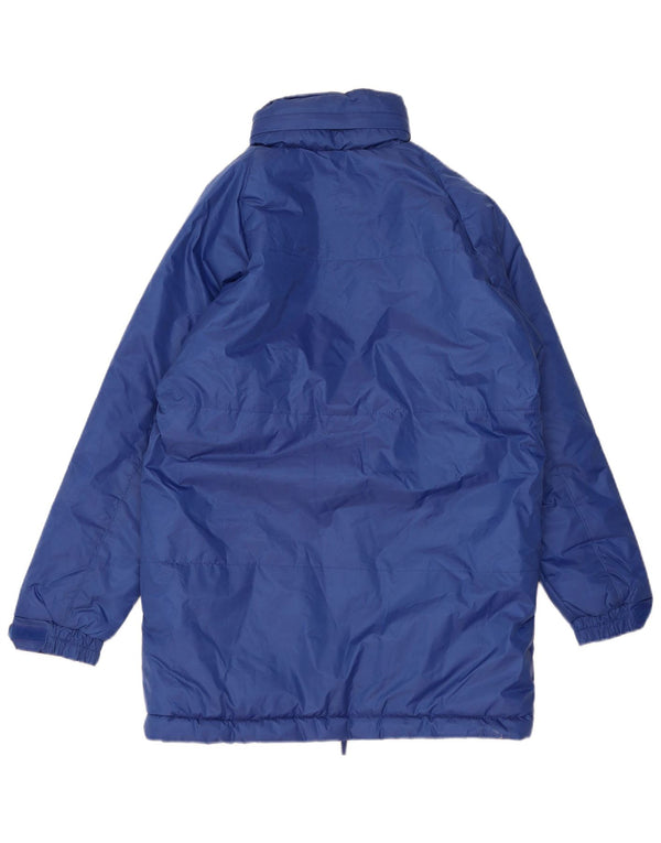 Vintage Mens Federation Italian Hockey Padded Jacket UK 36 Small Blue