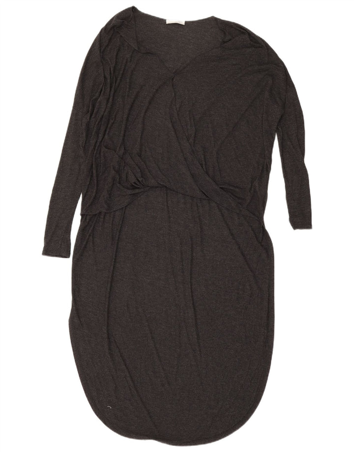 Rochie supradimensionată pentru femei Zara UK 10 Mic, gri, viscoză