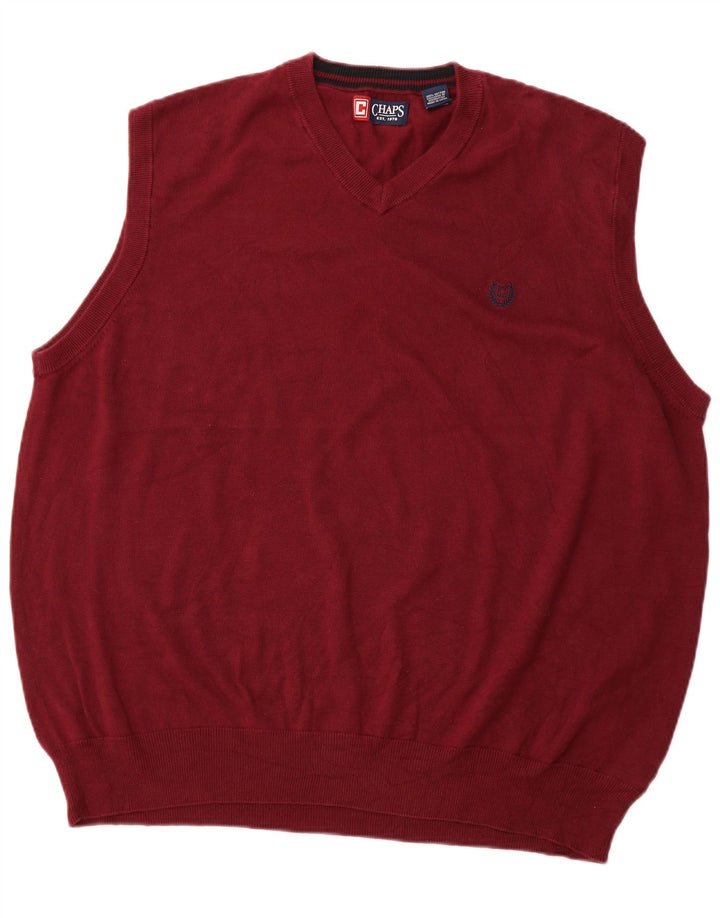 Vestă pentru bărbați CHAPS, 3XL, bumbac maro