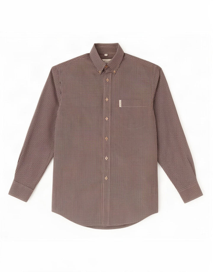 Cămașă pentru bărbați Ben Sherman, mijlocie, albastru marin Vichy