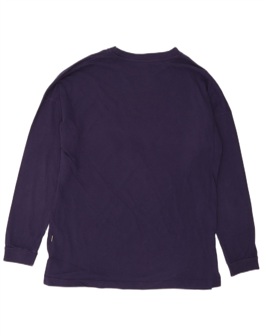 Top pentru femei CONVERSE cu mânecă lungă UK 14 mediu violet din bumbac