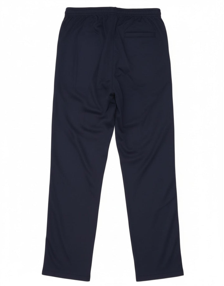 Pantaloni de trening Asics pentru bărbați, mari, bleumarin, poliester color bloc