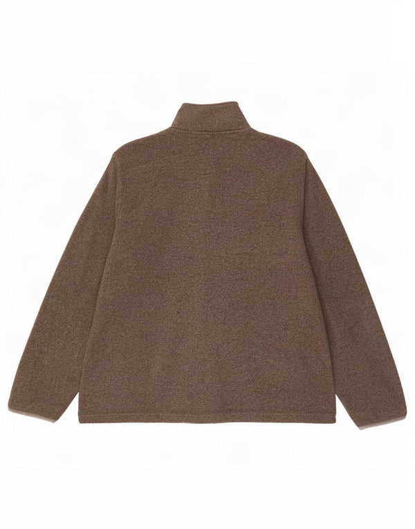 Jachetă fleece pentru femei Marks & Spencer UK 18 XL maro poliester