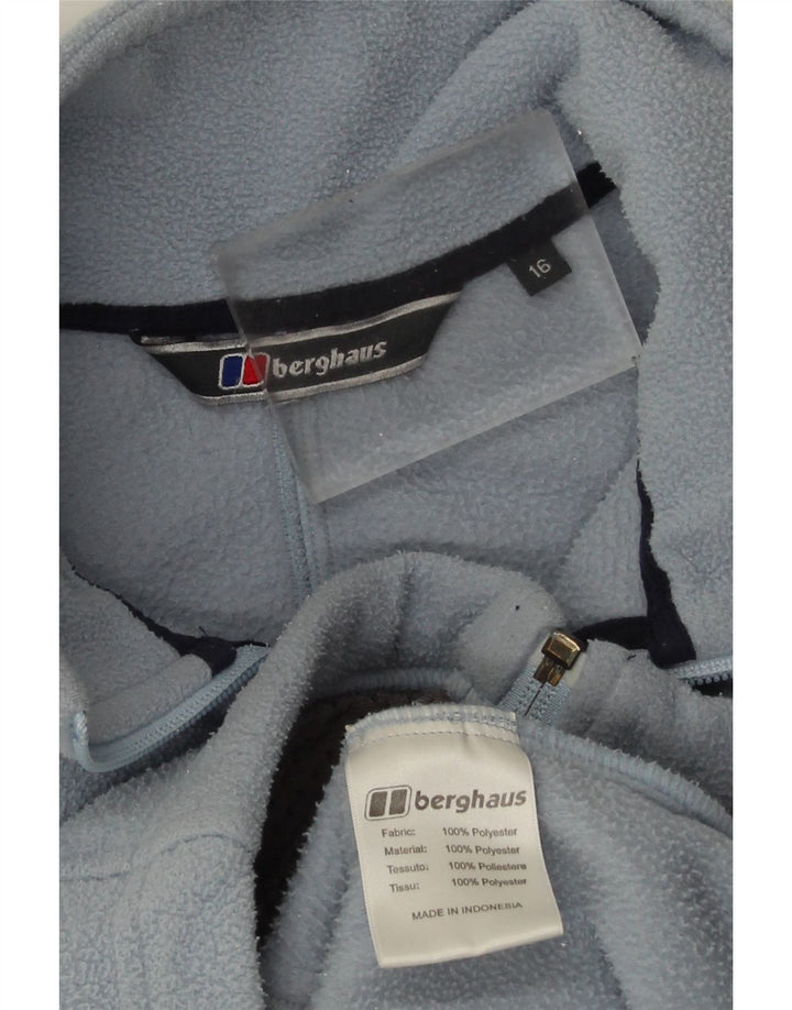 Jumper pentru damă Berghaus din lână UK 16, mare, albastru, poliester