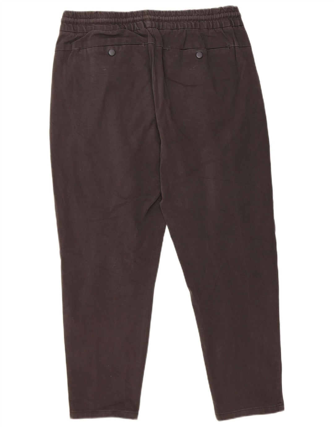 Pantaloni tăiați pentru bărbați Zara L32 L25 bumbac gri