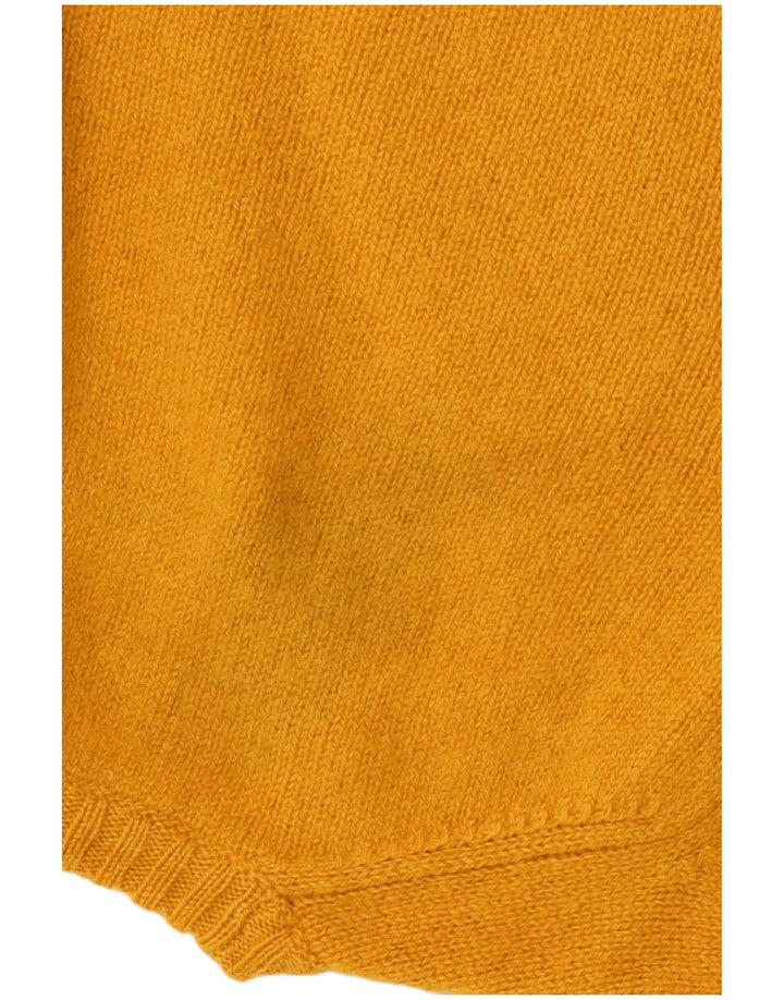 SERGIO TACCHINI Pulover cu decolteu rotund pentru femei UK 14 Large Yellow