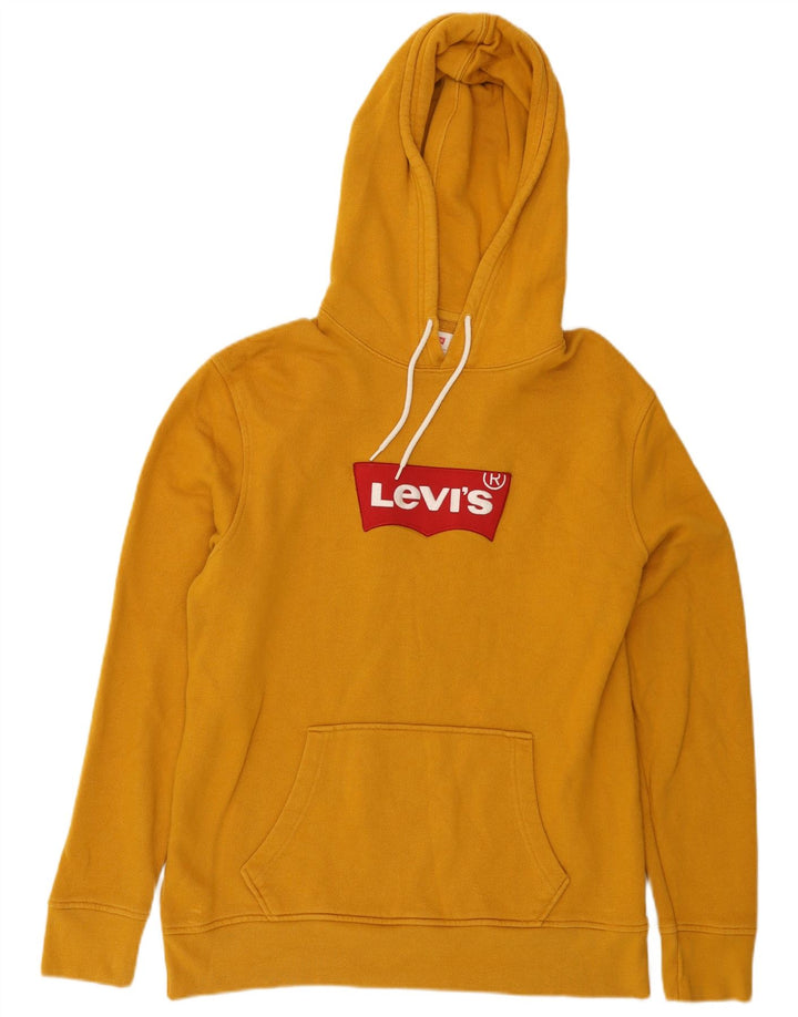 Pulover Levi's pentru bărbați, cu capota, mare, galben