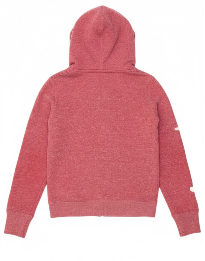 Pulover Superdry pentru femei, cu grafic, cu fermoar, poliester, 10 UK