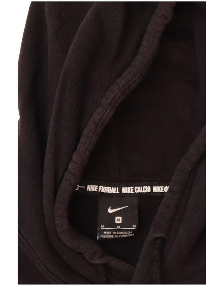 Pulover Nike Grafic pentru bărbați, bumbac mediu negru