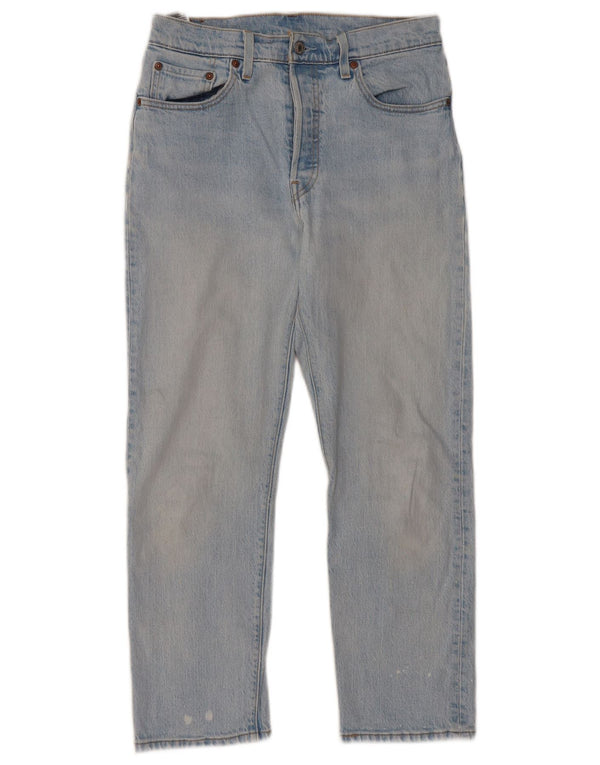Blugi drepti 501 pentru femei Levi's W28 L26 Bumbac albastru