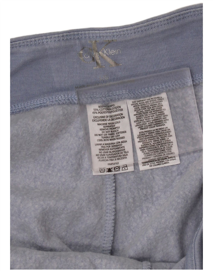 Pantaloni de trening Capri pentru femei CALVIN KLEIN Pantaloni de jogging UK 16 Large Blue