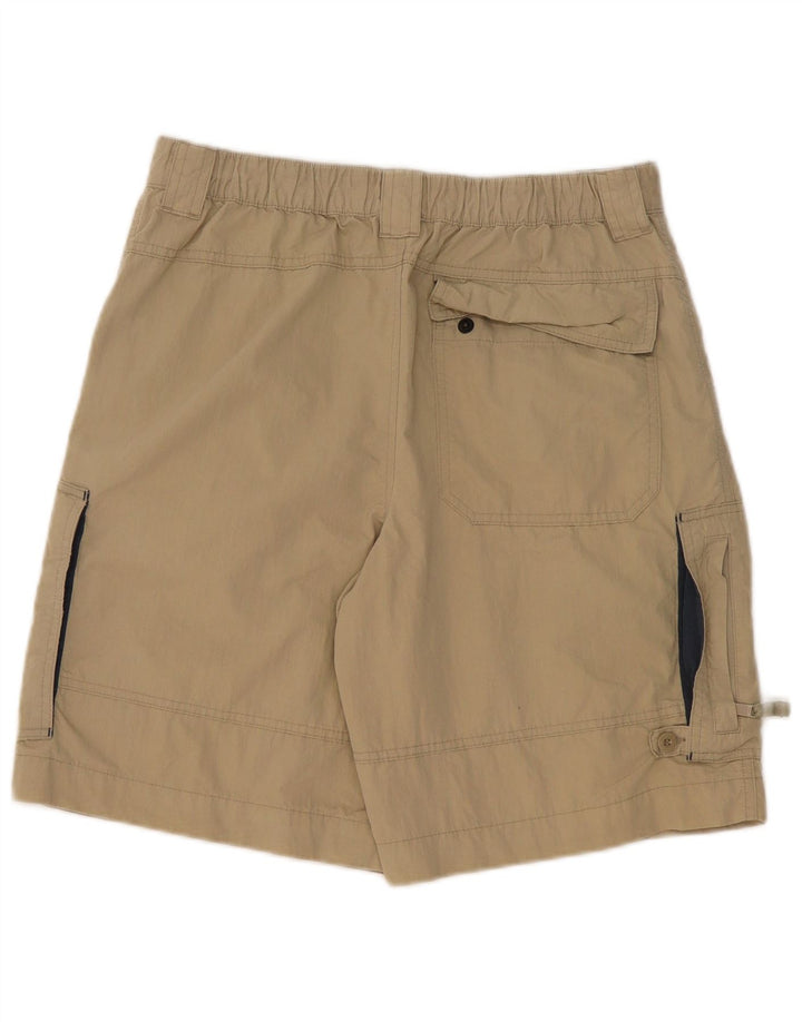 Pantaloni scurți cargo pentru bărbați Marks & Spencer W34, mari, bej, bumbac