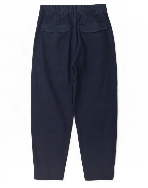 Pantaloni chino cu talie înaltă pentru femei Marks & Spencer UK 10 Small W27 L25 Bleumarin B