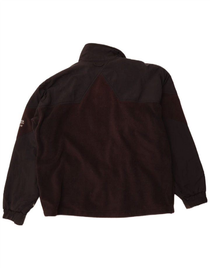 Jachetă fleece Columbia pentru bărbați UK 42 XL poliester negru