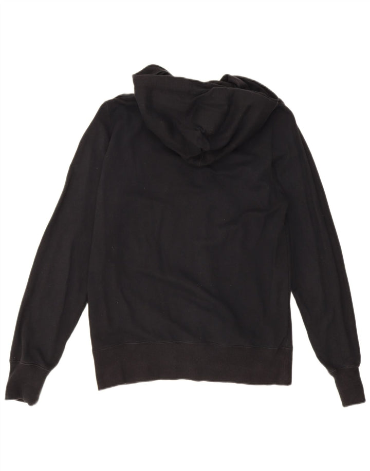 Pulover Nike Graphic Zip pentru bărbați, bumbac mediu negru