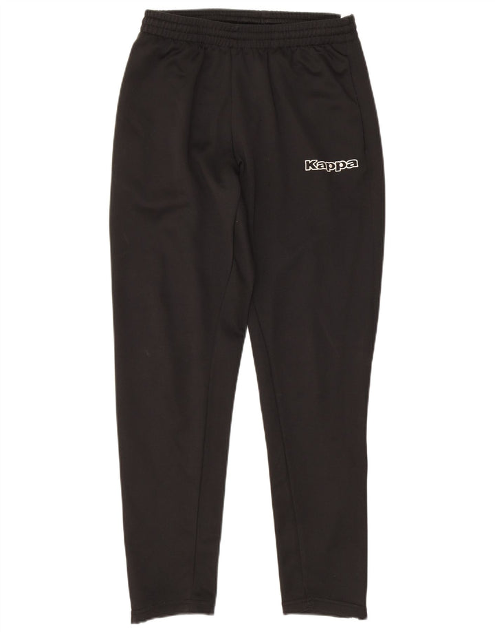Pantaloni de trening pentru bărbați Kappa, poliester negru mic