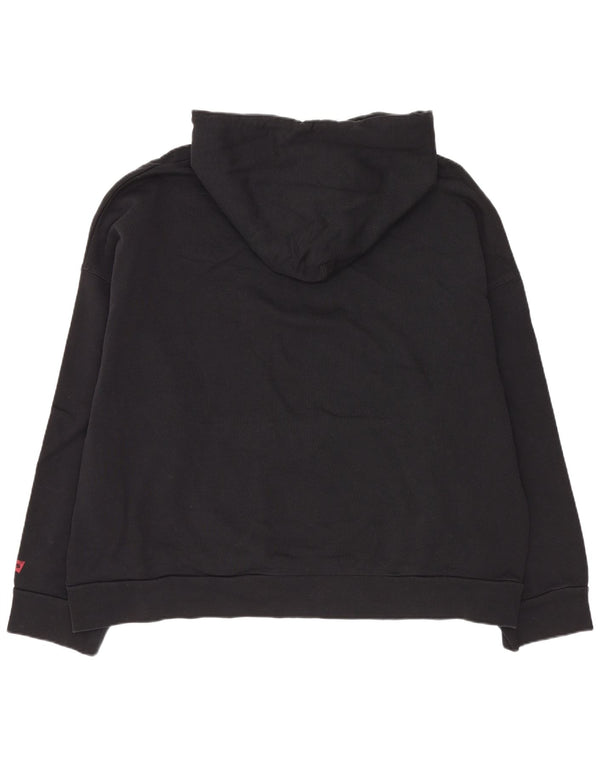 Pulover supradimensionat Levi's pentru bărbați, bumbac mic, negru
